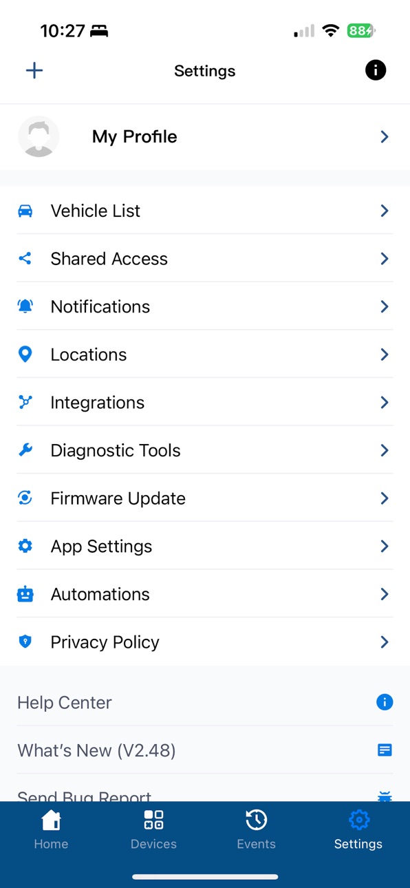 iPhone screenshot