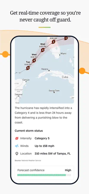 CNN Weather iPhone screenshot 6