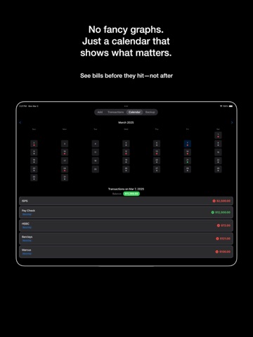 FinWatcher iPad screenshot