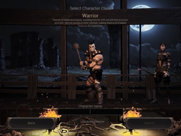 Sacred Legacy Dark Fantasy RPG iPad screenshot