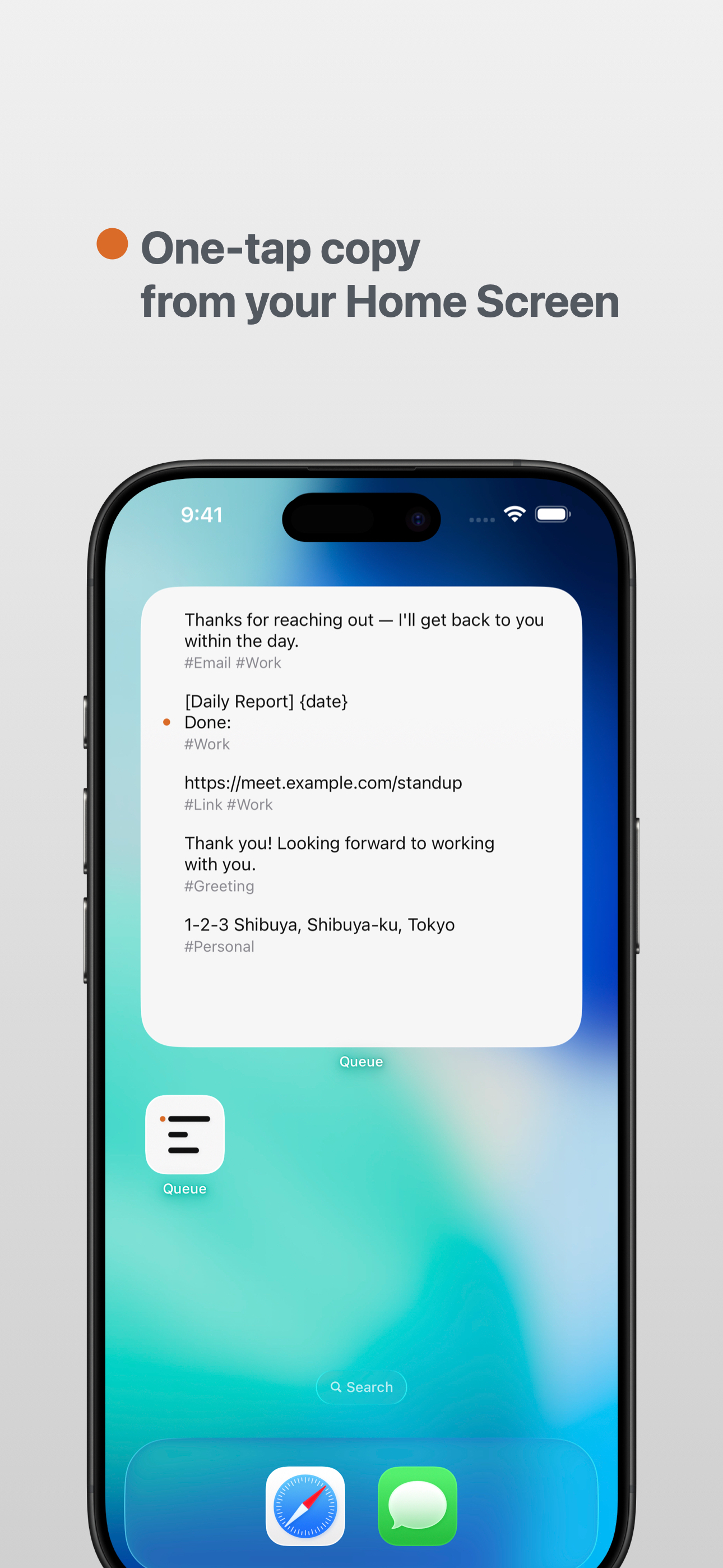 Queue: Copy & Paste screenshot 6