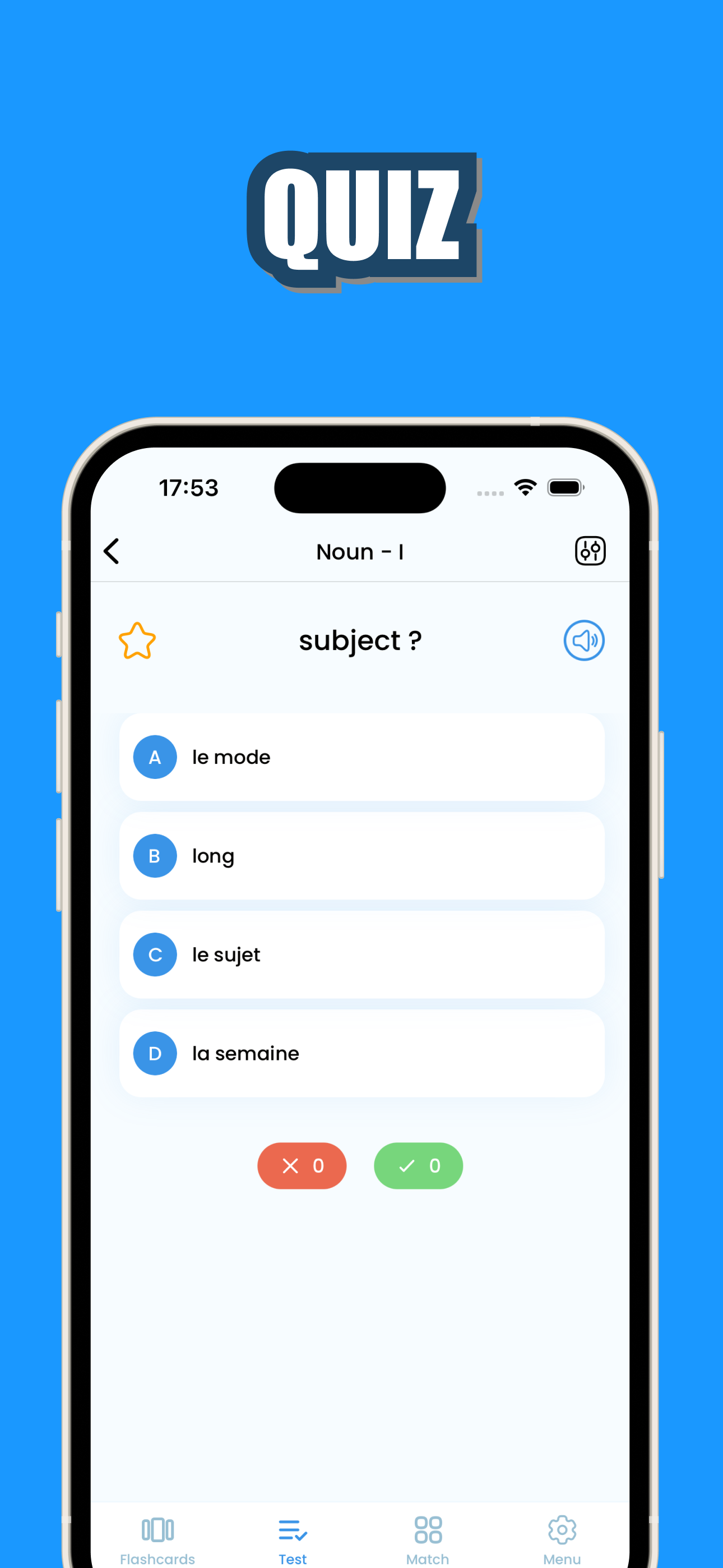 French Language Learning Words screenshot 4