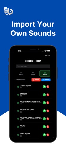 SB AUDIO FX screenshot