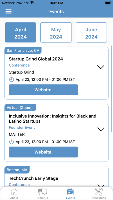 Startup Centro Screenshot