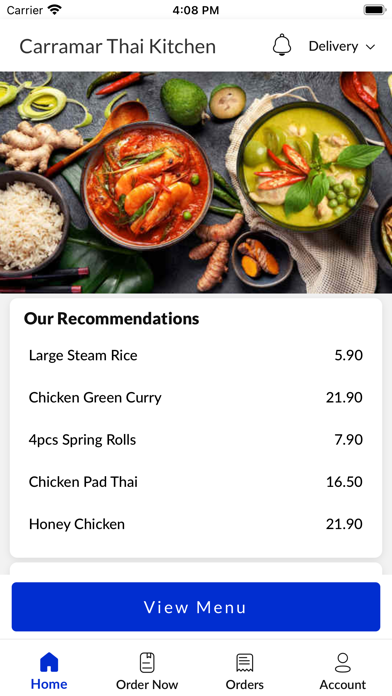 Carramar Thai Kitchen Screenshot
