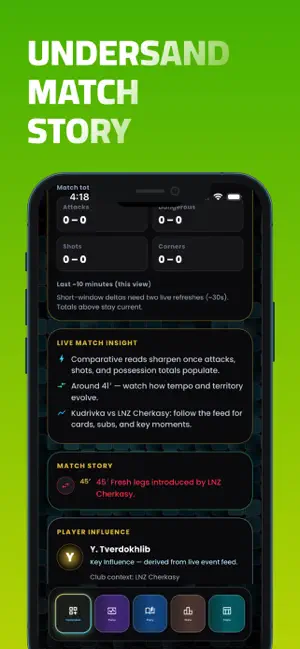 EMZ Sports: Live Match Tracker iPhone screenshot 3