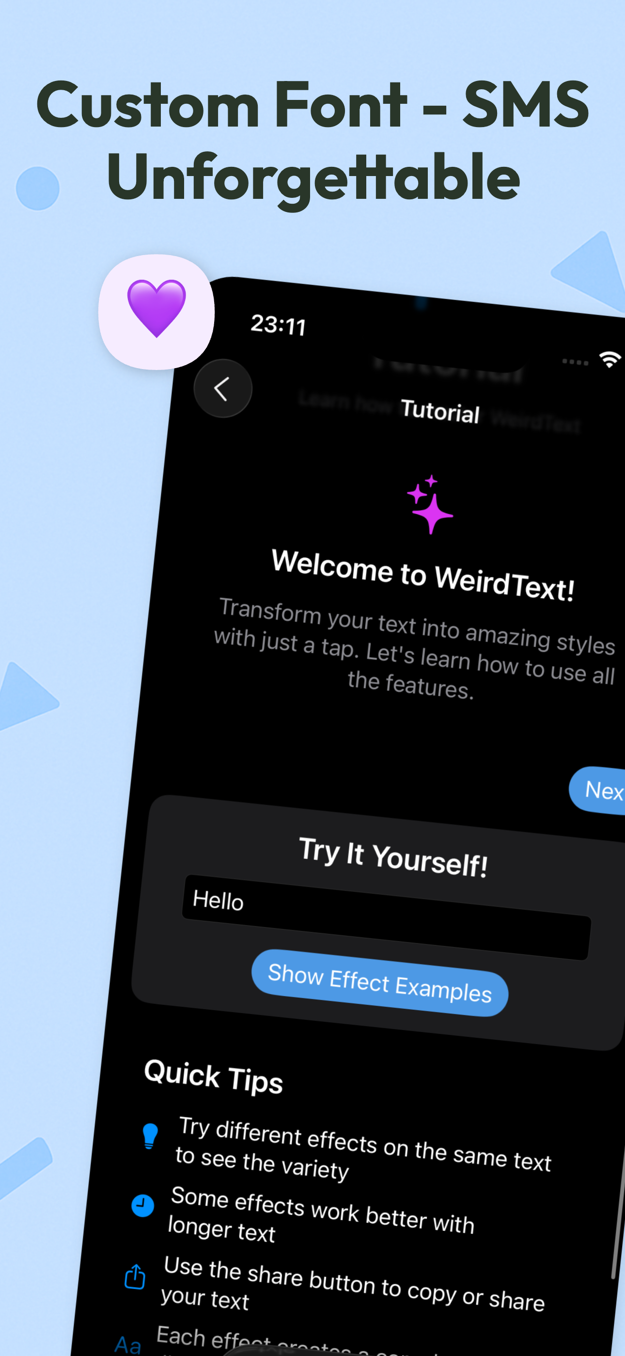 WeirdText screenshot 4