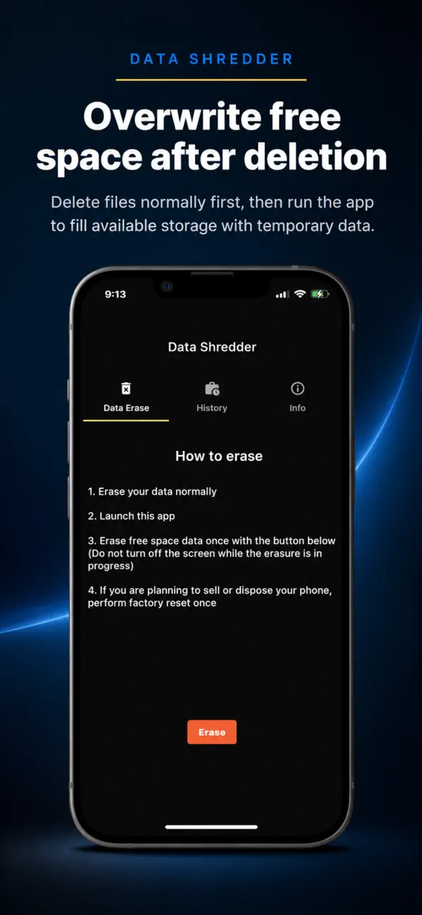Screenshot #2 pour DataShredder