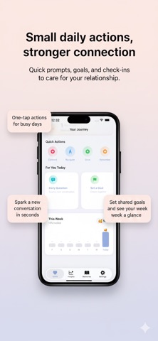 Relationship App :Couple Goals iPhone screenshot