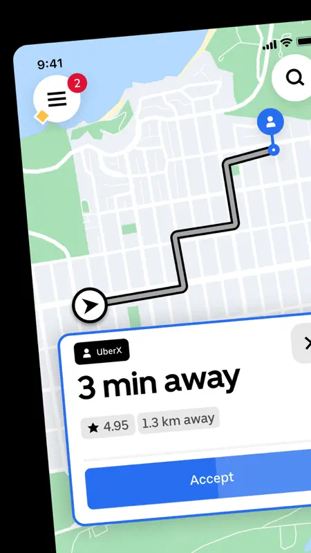 Uber - Driver: Drive & Deliver screenshot 1 of 7
