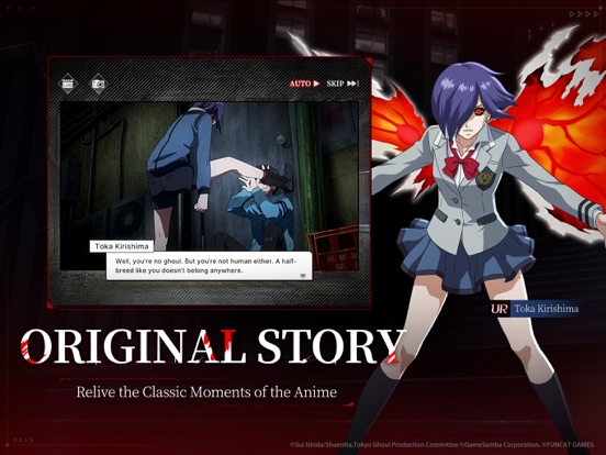 Tokyo Ghoul : Break the Chains iPad app afbeelding 4