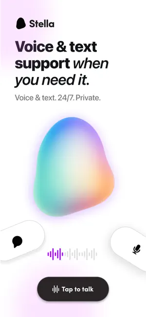 Stella: Voice Anxiety Support screenshot 1