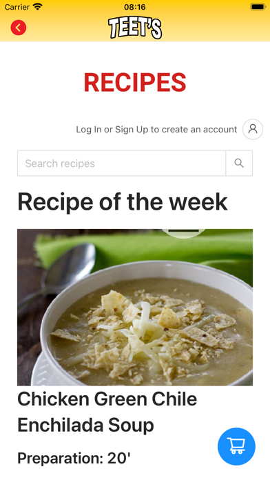 Teets Food Store Screenshot