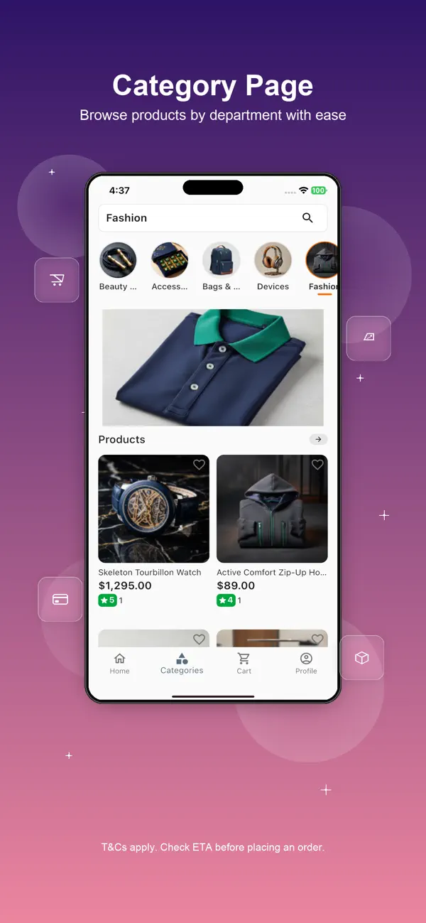 Screenshot #3 pour Mobikul Prestashop Arabic App