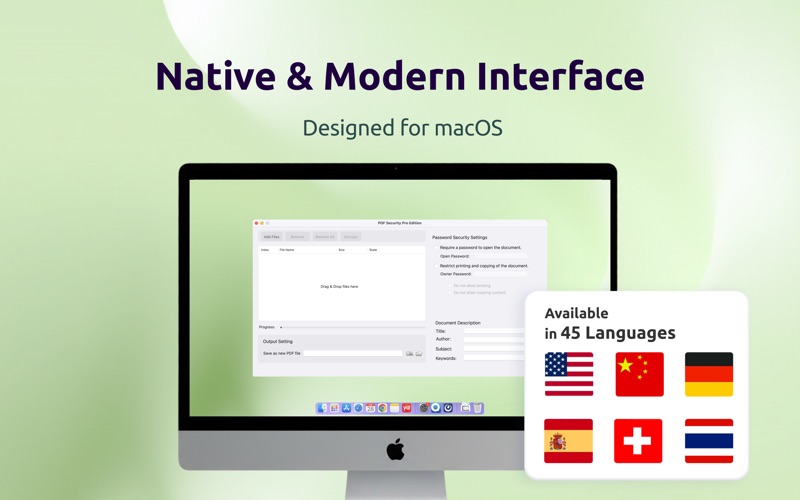 Screenshot #2 pour PDF Security Pro Edition