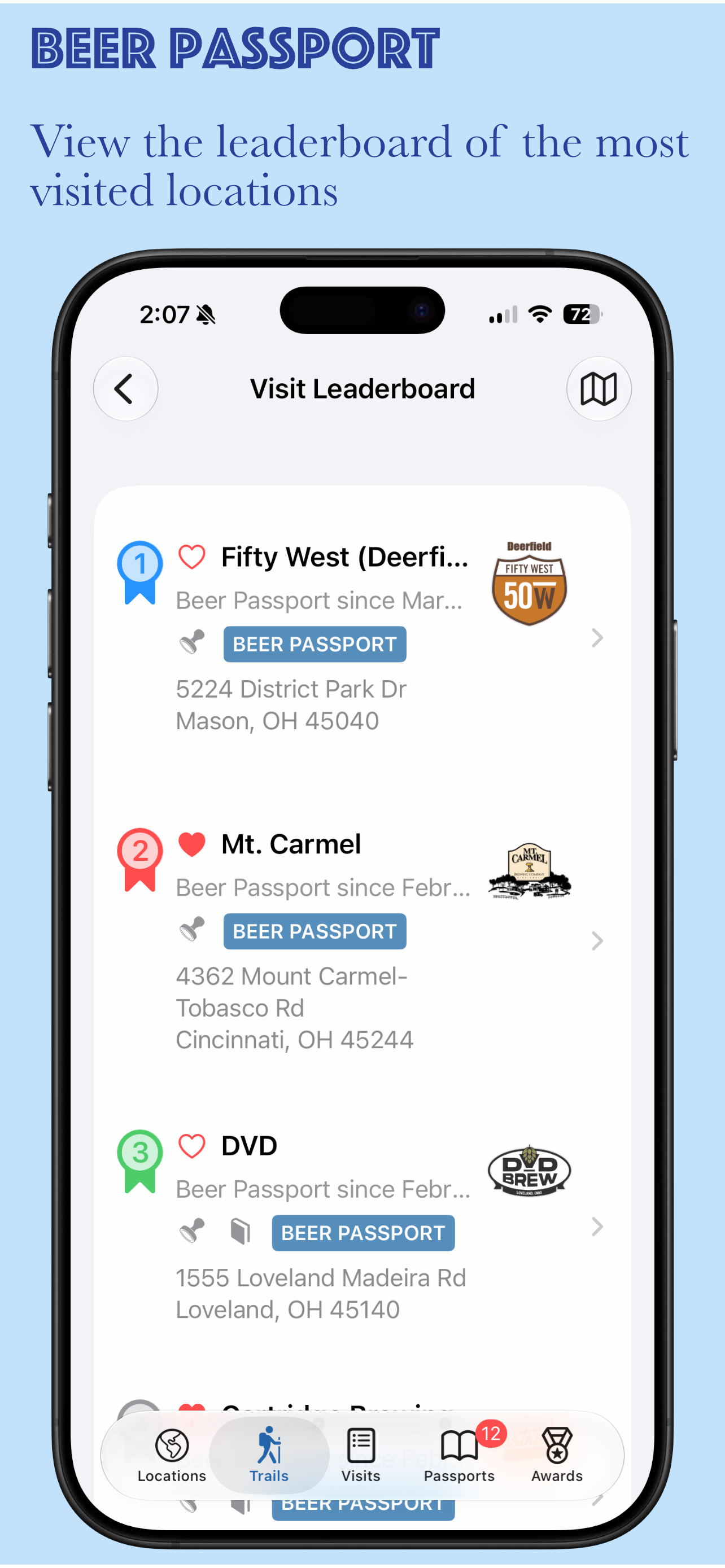 Beer Passport US
