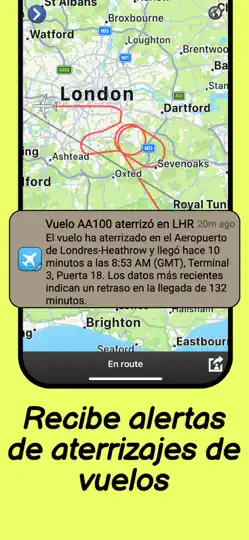 Captura de pantalla de Flight Tracker Pro | Fly Radar en iPhone 5