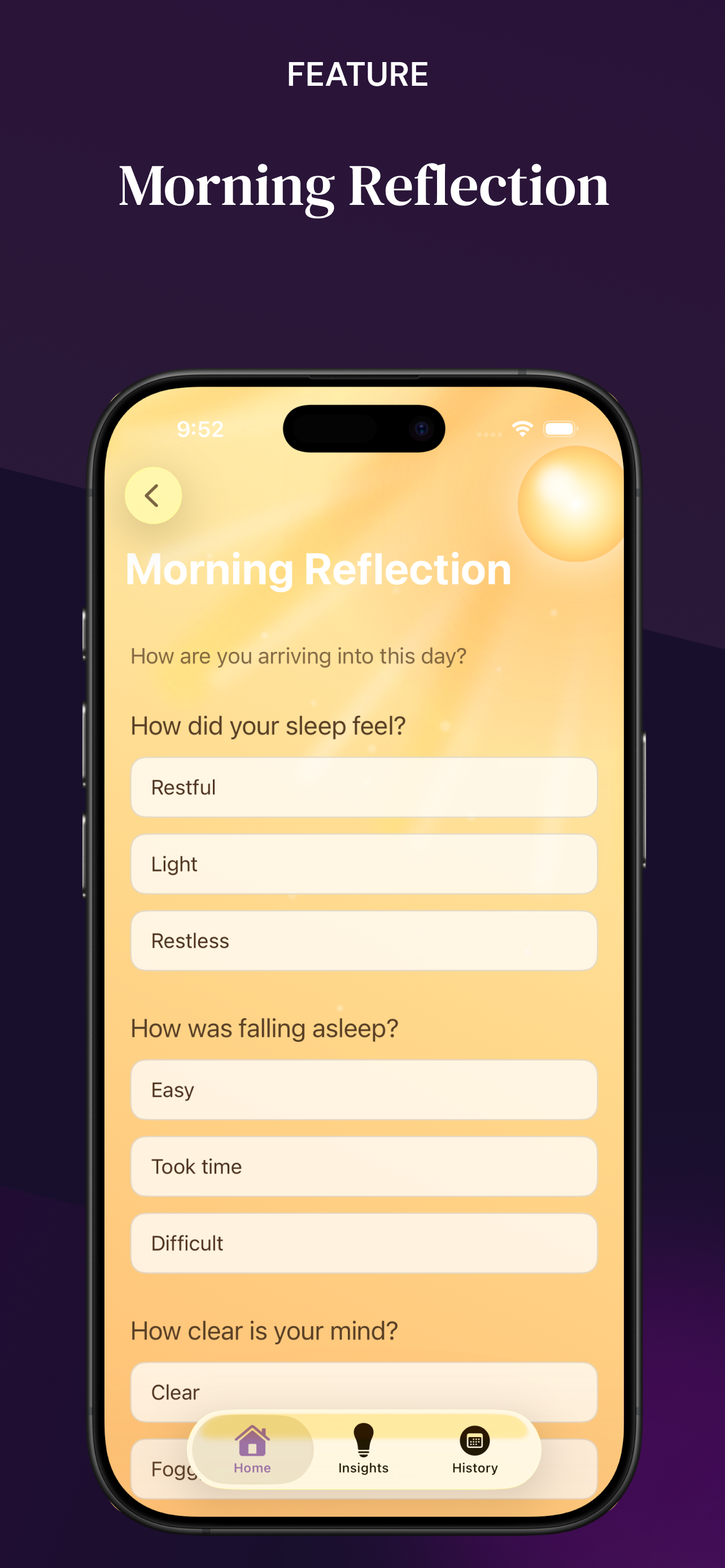 SleepSense Reflect