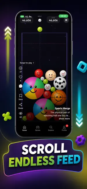 Playground - Swipe & Play screenshot 1