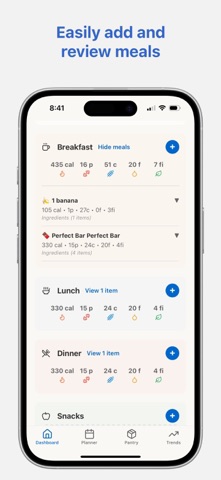 croma nutrition: macro tracker Screenshot 2 of 5