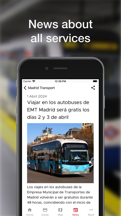 Madrid Transport - TTP Screenshot
