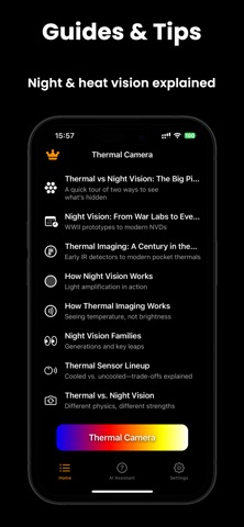 Thermal Camera Filter: Guide screenshot