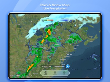 Regenradar & Buienradar Pro iPad app afbeelding 3