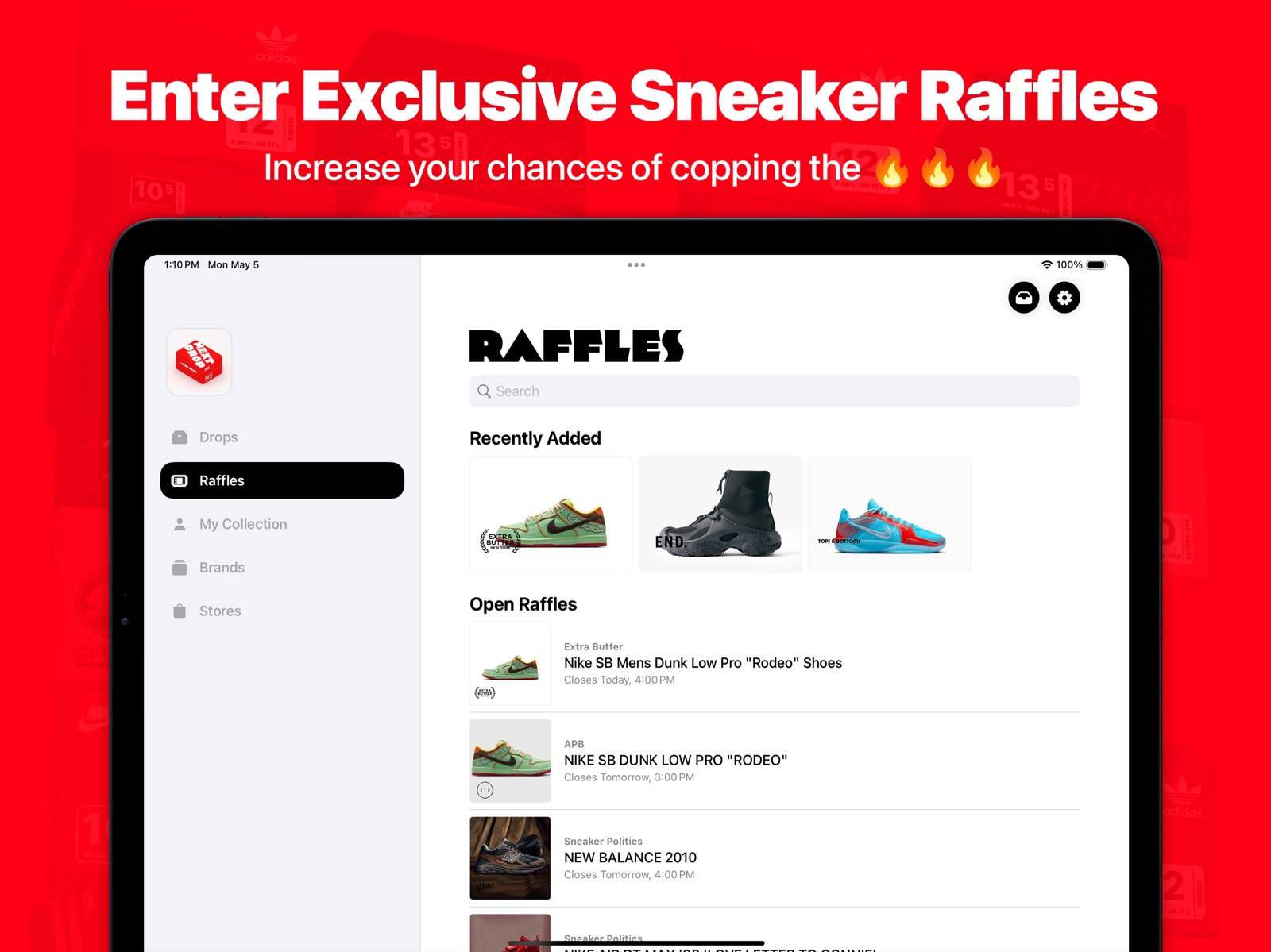Next Drop – Sneaker Releases ipad screenshot 3