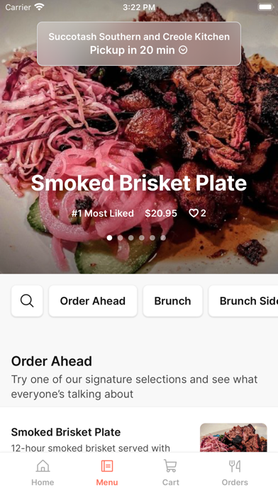 Succotash Durham iPhone screenshot 2 - Food & Drink app