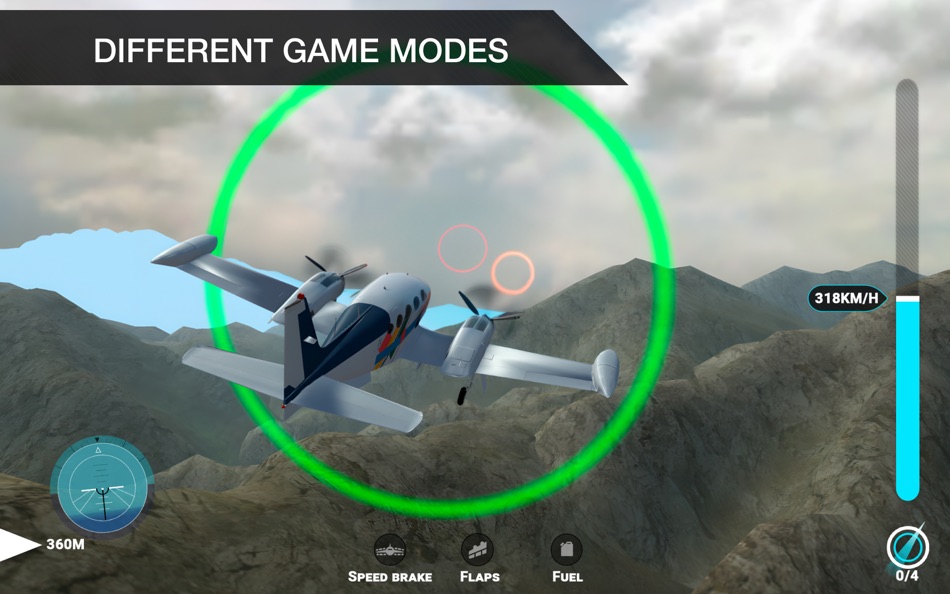 #4. Airplane Sky Voyage Simulator (macOS) Bởi: One Tap Games