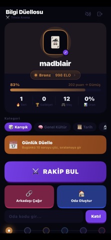 Bilgi Duellosu screenshot