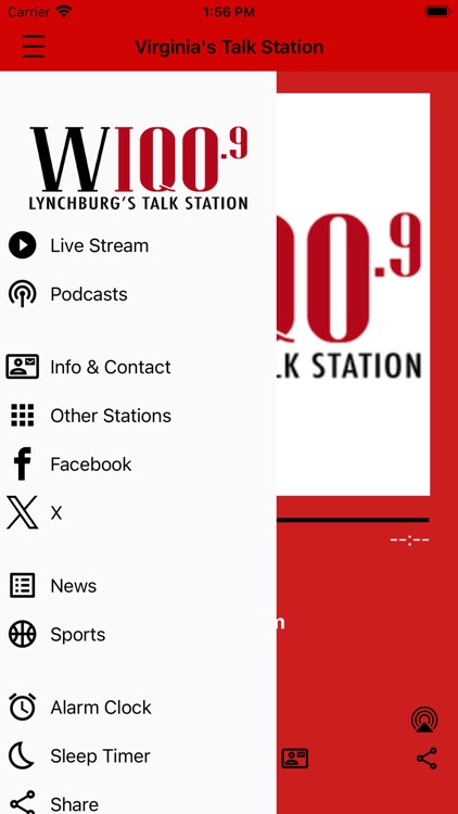 Virginia's Talk Station