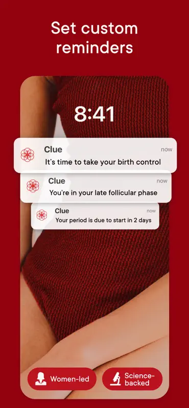 Clue Period & Cycle Tracker screenshot 5 of 9