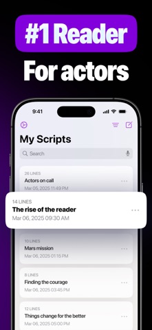 ActOnCue: Line Reader screenshot