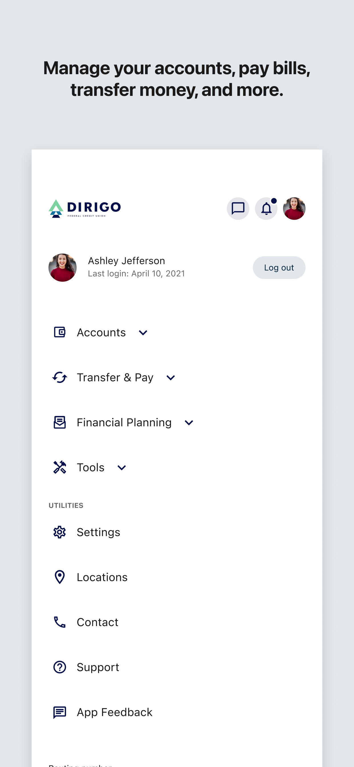 Dirigo FCU Mobile Banking