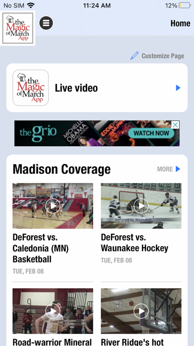 WIAA Sports Live Screenshot 2 - AppWisp.com WIAA Sports Live Screenshot 2 - AppWisp.com