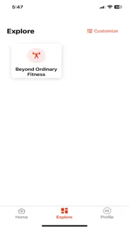 beyond ordinary fitness iphone screenshot 2