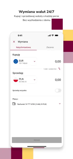 Kantor Walutowy Alior Banku iPhone screenshot 4