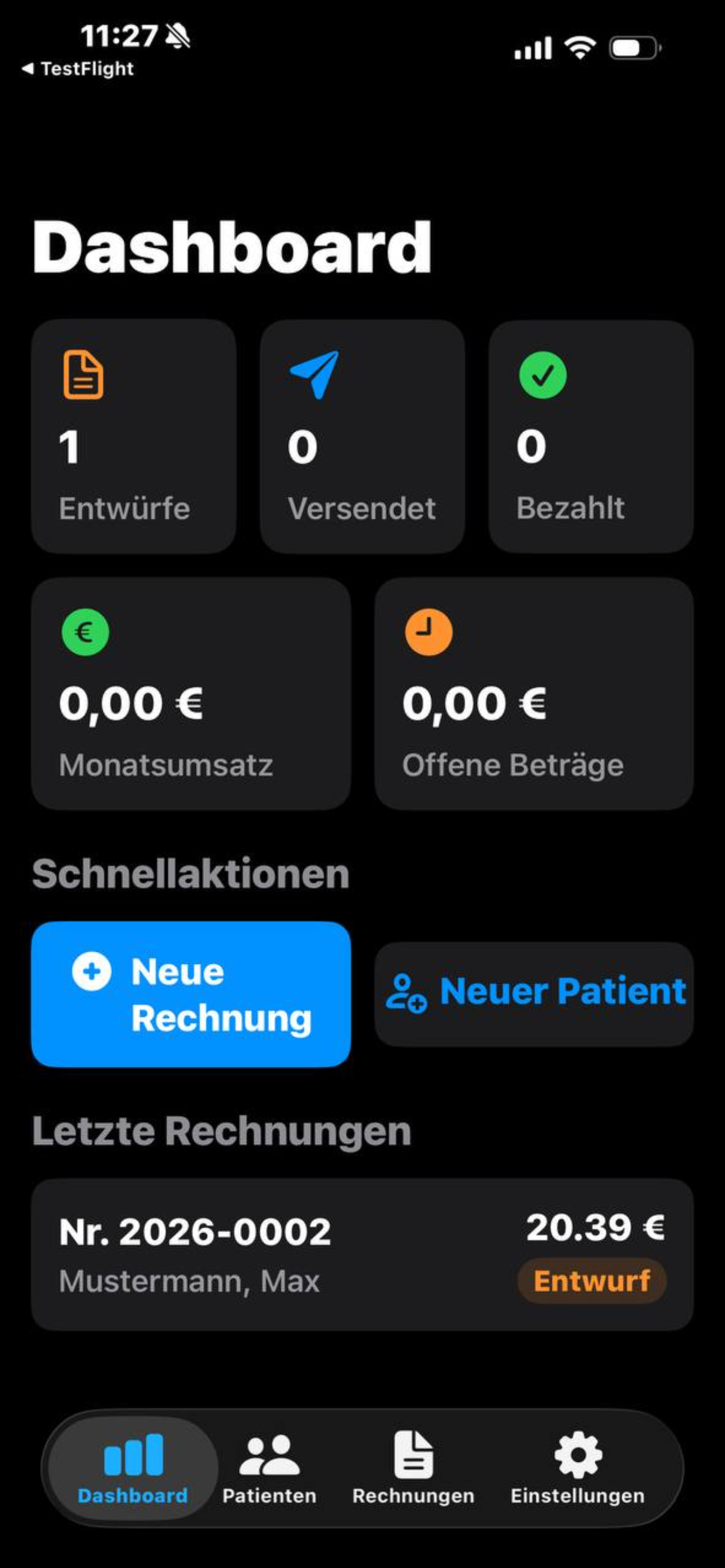 GOÄ Abrechnung