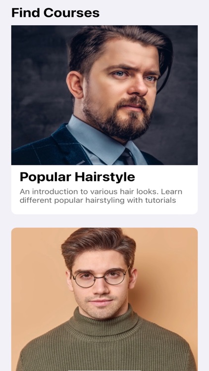 Men's Hairstyles &Haircuts App