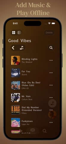 Musinova Offline Music Player screenshot