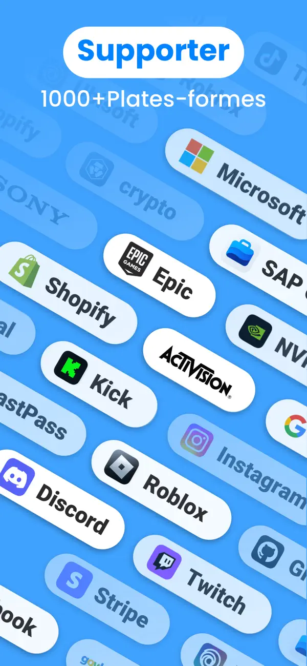 Screenshot #1 pour Authenticator App · 2FA