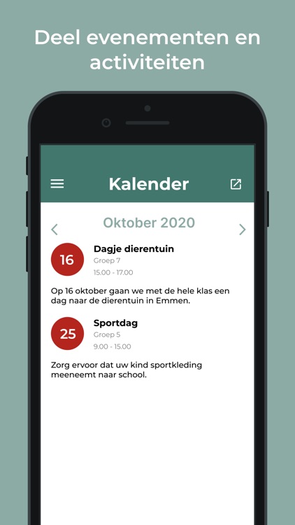Klasbord Ouderapp
