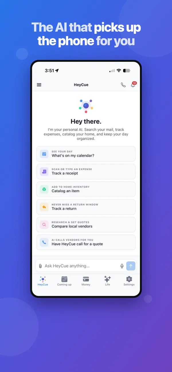 Screenshot #1 pour HeyCue