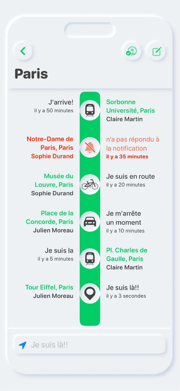 Screenshot #2 pour Je suis là!!