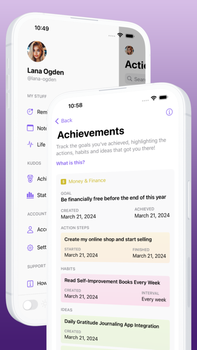 Goal Planner PRO Screenshot