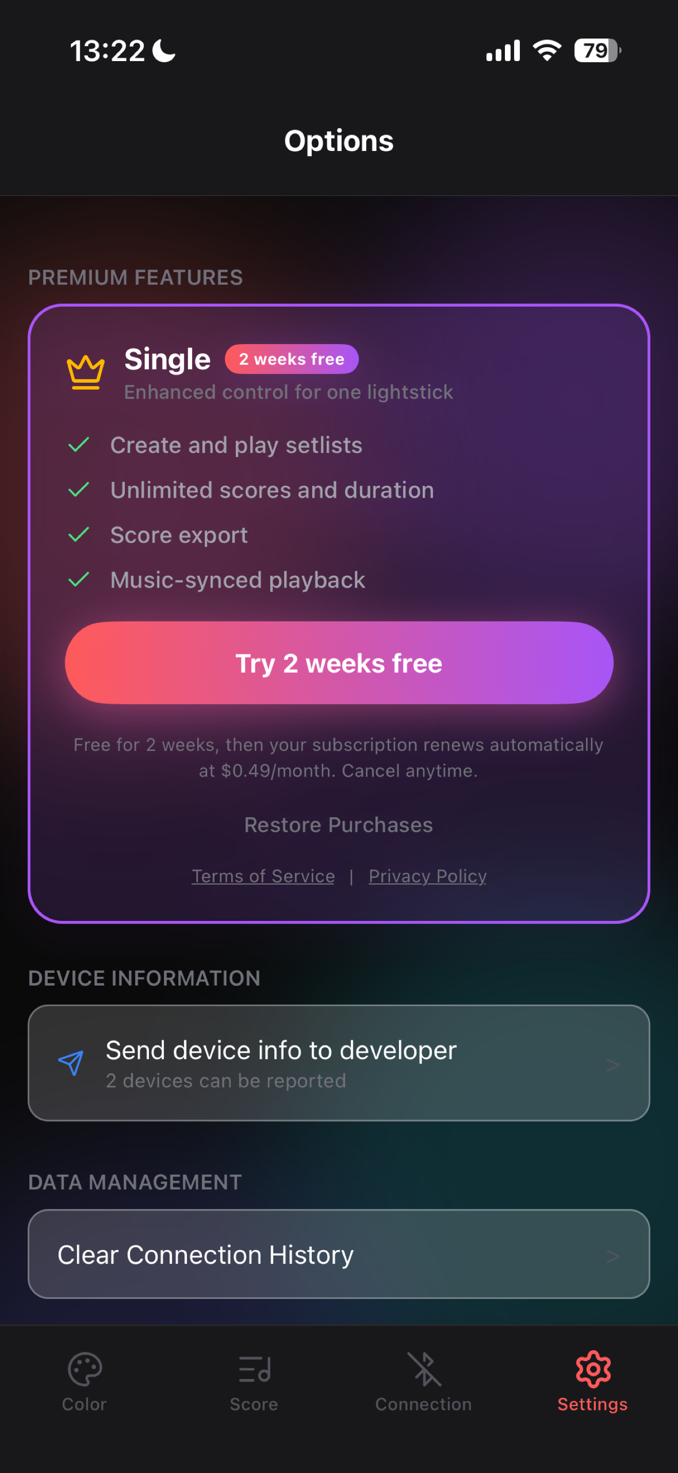 Lightstick Controller screenshot 6