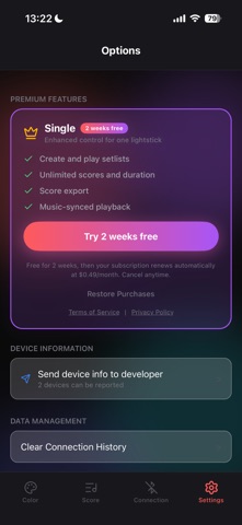 Lightstick Controller Screenshot 6 of 6
