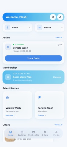 Flash: Cleaning Services L.L.C iPhone screenshot