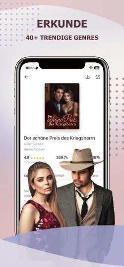 Screenshot von ReadNow: Novels & Stories auf dem iPhone 5